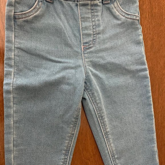 Toddler Girl’s 12 Month Heart Top & Jeans by First Impressions - Macy’s - Picture 3 of 6